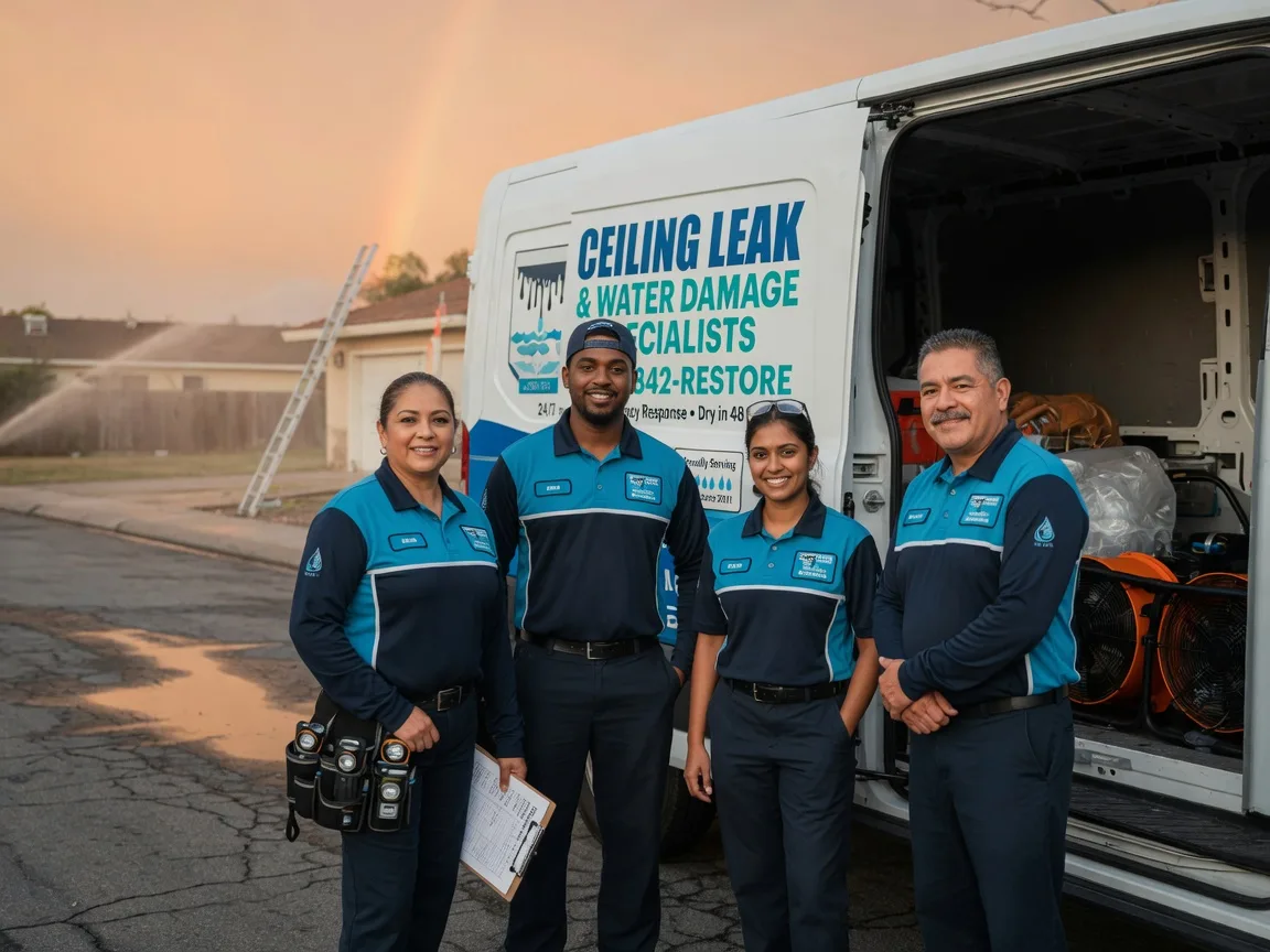 Ceiling Leak Cleanup company in Bolton, NC