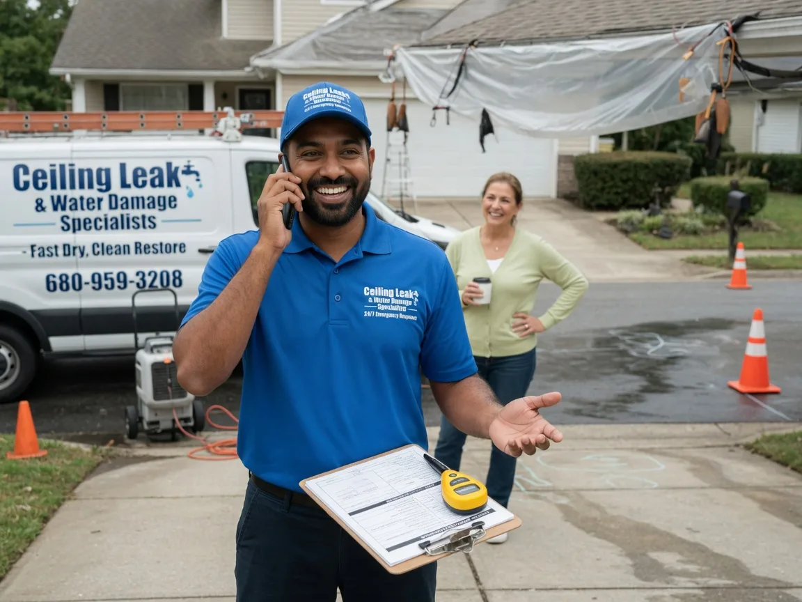 Ceiling Leak Cleanup Bolton, NC FAQs
